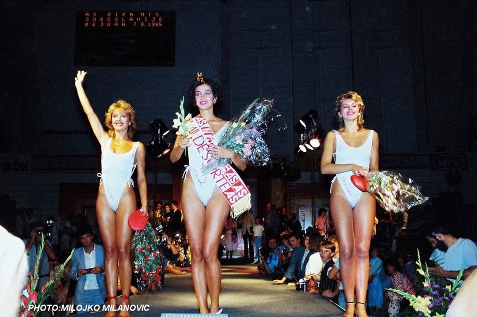 VREMEPLOV:ALEKSANDRA KOSANOVIĆ MISS YU 1985 U TUZLI