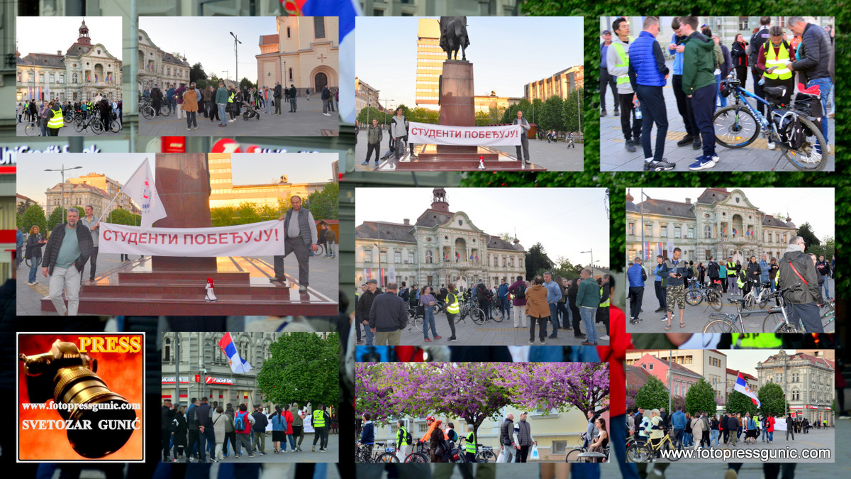 GLAS GRAĐANA NA TRGU SLOBODE U ZRENJANINU