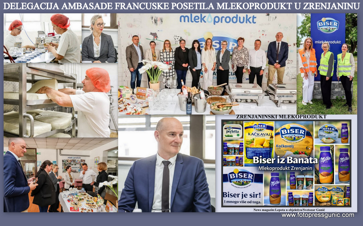 FRANCUSKA DELEGACIJA U MLEKOPRODUKTU-MOST TRADICIJE I KVALITETA