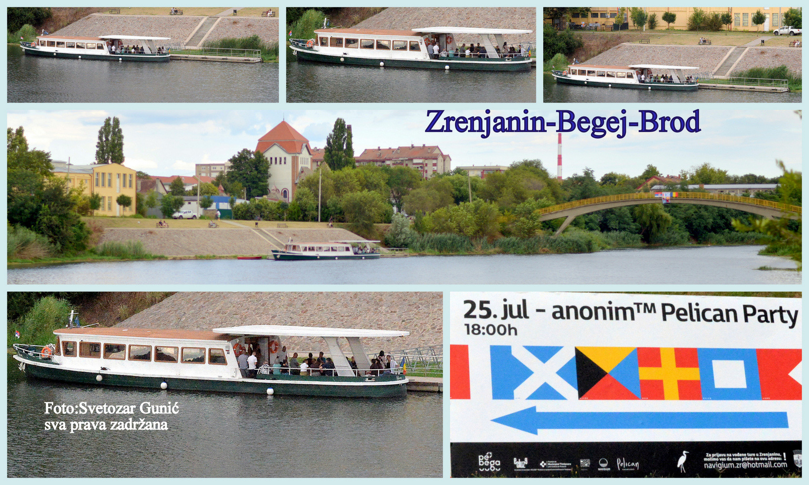 ISTORISKI BROD “PELIKAN” PRVI PUT U ZRENJANINSKU LUKU