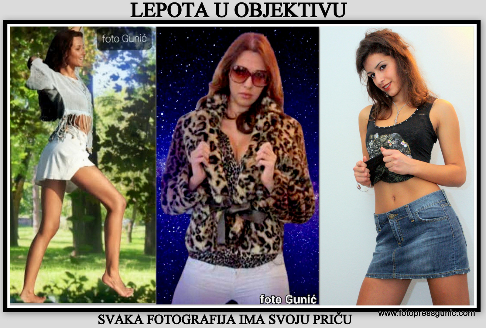 MEMOARI:TRI GRACIJE-LEPOTA U OBJEKTIVU