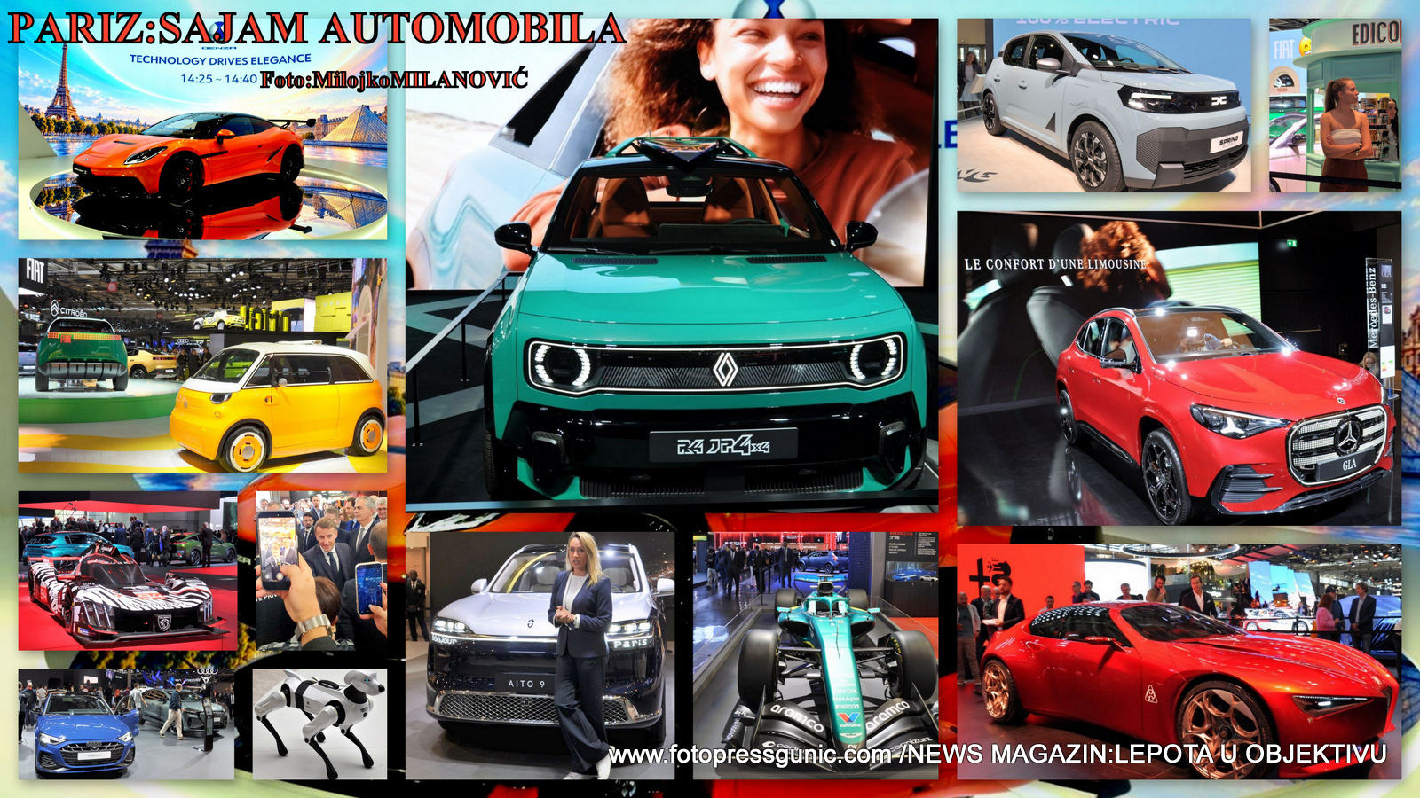 SALON AUTOMOBILA PARIZ 2026-OBJEKTIV MILOJKO MILANOVIĆ